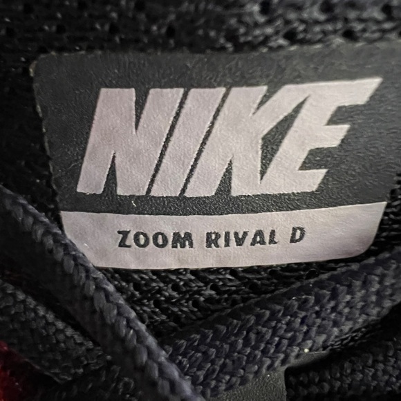 🌹 NIKE Zoom Rival D 10 Track Spikes US Women's Sz 7.5 Bright Mango Running - Picture 2 of 16